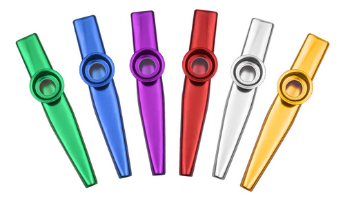 Kazoo Musical 6 Piezas Para Instrumentos Kazoo De Aleación D