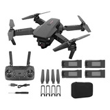 Drone E88 Pro Com Câmera 4k Full Hd +brinde Caise+ 4baterias