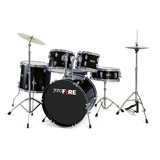 Bateria Pro Fire Bumbo 20  Preta Completa