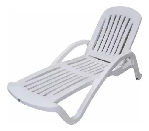 Silla Reposera Ibiza Blanca Wenco