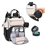 Mochila Maternal Impermeable Bolso Cuna Bebe Multifunción 