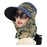 Sombrero Convertible Para El Sol Con Protector De Cuello Buf