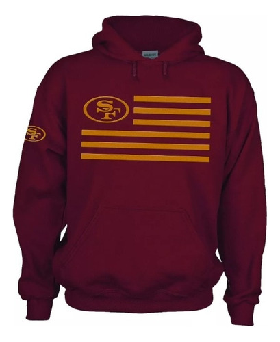 Sudadera 49ers San Francisco Nfl Forty Niners Football Moda