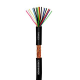 Cabo Manga Blindado 10 Vias X 26 Awg Tiaflex - 12m Preto