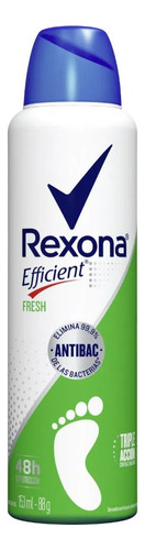 Talco Desodorante Para Pies Efficient Fresh 153ml Rexona