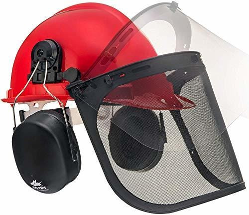 Casco De Seguridad Industrial Forestal Nocry 6 En 1 Y Sistem