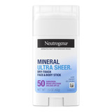 Neutrogena Ultra Sheer Protetor Solar Bastão Rosto E Corpo