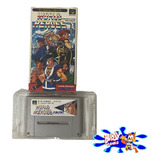 Super Nintendo Jogo Original World Heroes Japonês 