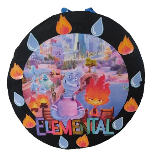 Piñata De Elemental Pixar Los Elementos 