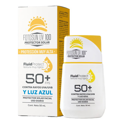 Fotosun Fluido Protector Solar Facial Fotoprotector Luz Azul | MercadoLibre