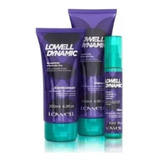 Kit Lowell Dynamic Shampoo Condicionador E Tônico Capilar