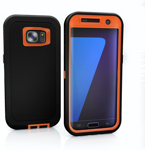 Funda Uso Rudo 3 En 1 Para Samsung Galaxy S7 Edge