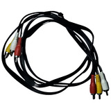 Cable Rca 3x3 Plug Macho Macho Audio Y Video 190 Cm.