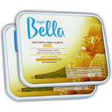 Cera Mel Depilatória Quente, Barra Depilação 2kg Depil Bella