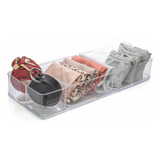 Kit 5 Organizador Modular Multiuso Mesa Escritório Maquiagem