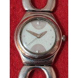 Reloj Mujer, Swatch Irony Ag 1999, Caratula Blanca (vintage)