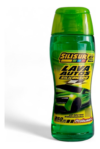 Shampoo Siliconado Para Auto Moto Silisur 350 Cm3 Ph Neutro