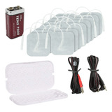 Tens 7000 Tens Pads De Repuesto, Kit De Bateria: Incluye 16 