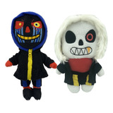 2 Piezas Undertale Sans Muñeca De Peluche Juguetes Regalo