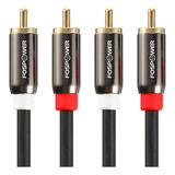 Cable Rca Fospower, Macho A Macho, Resistente, 4.57mts, X1