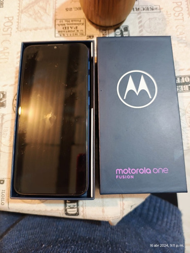 Celular Motorola One Fusión 