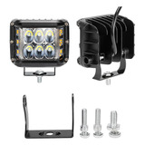 Par Faros Led Duallys Led Lateral Estrobo Ámbar Compatible