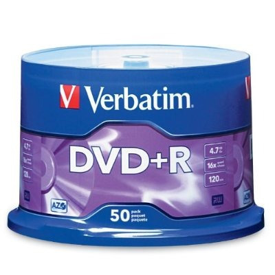 Verbatim 4.7 Gb Hasta To16x Marca Grabable Dvd + R - 50 Disc