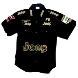 Camisa Jeep Escuderia Liberty Wrangler Gtx Edge Mobil Negra