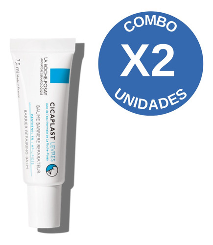 La Roche Posay Cicaplast Labios 7.5 Ml Pack X 2