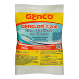 Kit C/50 Cloro Piscina Pastilha Multi Ação 3 Em 1 200g Genco