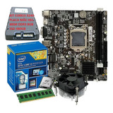 Kit Intel I3 3240 + Placa Mãe + Ddr3 8gb + Ssd 480gb