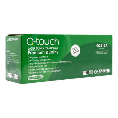 Tóner Alternativo Q-touch Q2612a Negro Compatible Hp Laserjet Pro