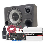 Caixa De Som Automotivo Trio Pioneer 12 Pol Jbl Taramps 800w