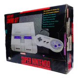 Só Caixa Snes Super Nintendo Fat Original 31x42cm