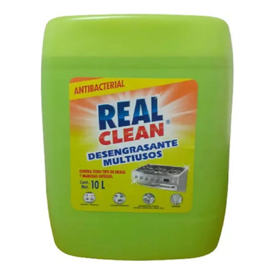 Real Clean Desengrasante Quita Manchas Concentrado 10l