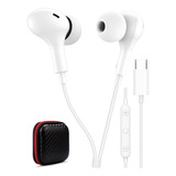 Auriculares Usb C Para S23 S22 S21 S20 A53 A54 Auriculares C