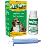 Remedio De Verme Para Cachorro E Gato Liquido Facil Aplicar