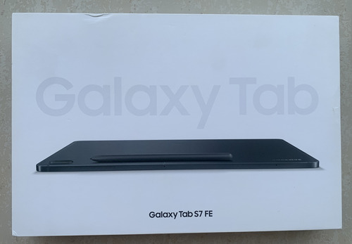 Galaxy Tab S7 Fe Usado S Pen Wi-fi,128gb,6gb Ram,tela 12.4''