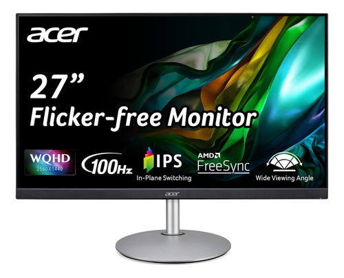 Acer Cb272u Ebmiiprx 27 Wqhd 2560 X 1440 Monitor De Oficina 