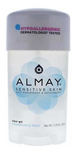 Almay Hypoallergenic Clear Gel Sin Fragancia Desodorante