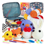 Kit De Crochet Para Principiantes Para Adultos Y Niños