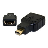 Adaptador Hdmi A Micro Hdmi Tablet Celulares Camaras Etc