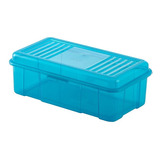 Caja Organizadora Multiusos Traslucida Vanyplas 5 Litros Color Azul/traslucido Color