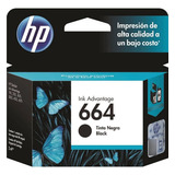 Cartucho Hp 664 Preto Original - 2136 2676 3776 5076 5276