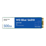 Ssd Western Digital Wd Blue Sa510, 500gb, Sata Iii, M.2