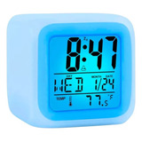 Reloj Despertador Digital De Mesa Escritorio Led Temperatura