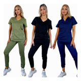 Ambo Cargo Dama Spandex Talle Grande L Y J Uniformes