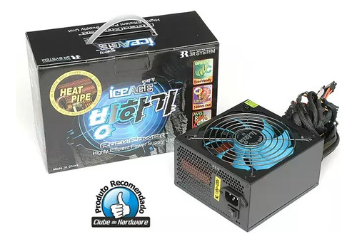 Fonte Iceage 3r System Ia500hp80 500w 110/220v