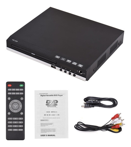 Z Reproductor De Cd, Dvd Hd-229 Multimedia Para Casa