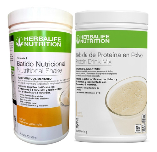 Oferta Batido + Pdm Herbalife (8 Sabores Diferentes) + Envio